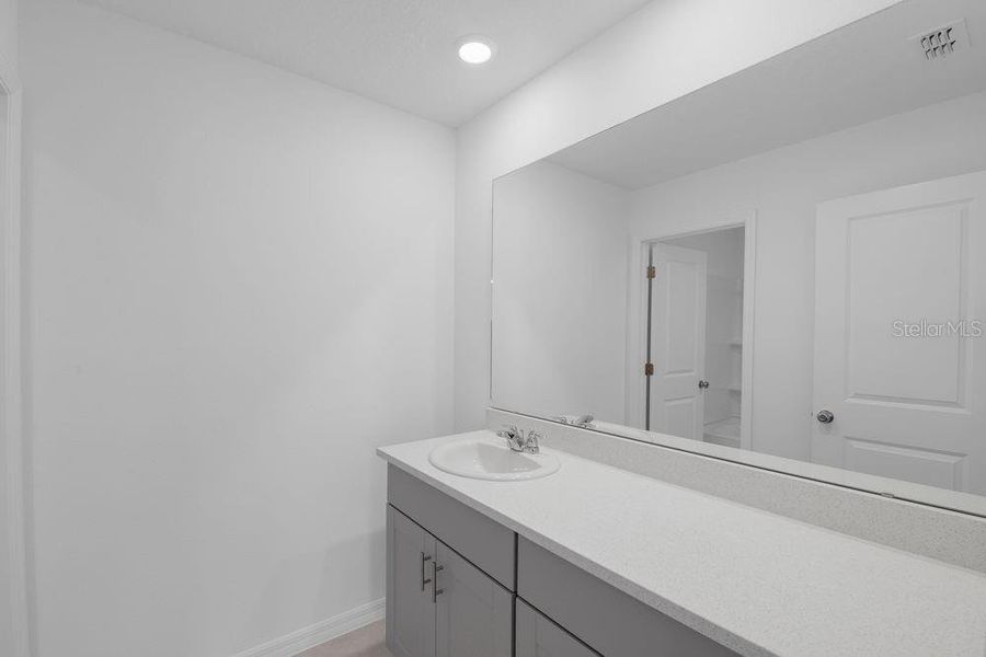 Furnished interior view inside a new home in Waterstone, Groveland (Image 10). Furnished interior view inside a new home in Waterstone, Groveland (Image 10).