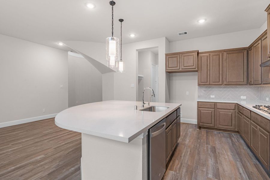 Furnished interior view inside a new home in Colton, Montgomery (Image 6).