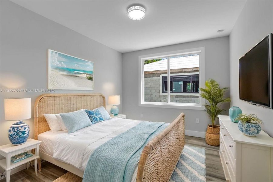 Furnished interior view inside a new home in , Key Largo (Image 16).