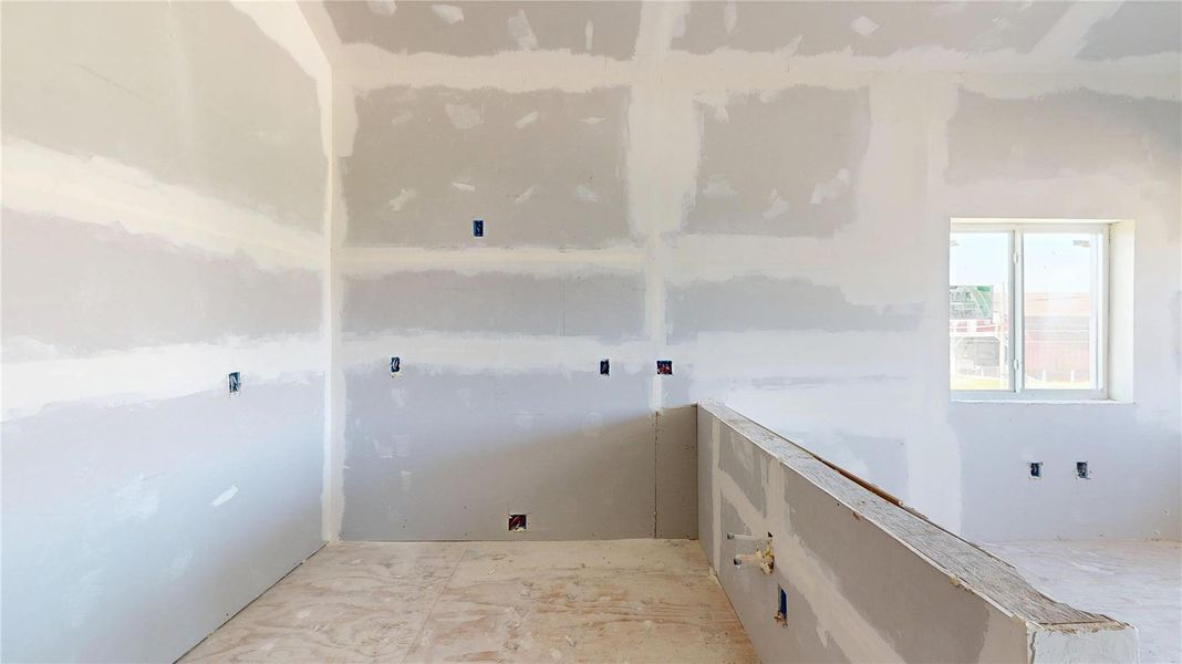 In-progress construction of a new home in , San Leon, TX (Image 19).