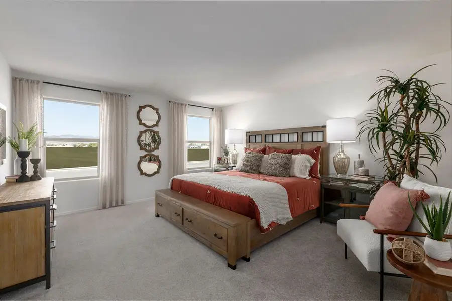 Representative furnished interior of a home built from the 2373 Modeled by KB Home in Mystic Vista Traditions, Buckeye (Image 6).