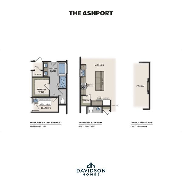 2D floor plan layout for the The Ashport H by Davidson Homes LLC in Heartland, Heartland, TX (Image 4). 2D floor plan layout for the The Ashport H by Davidson Homes LLC in Heartland, Heartland, TX (Image 4).