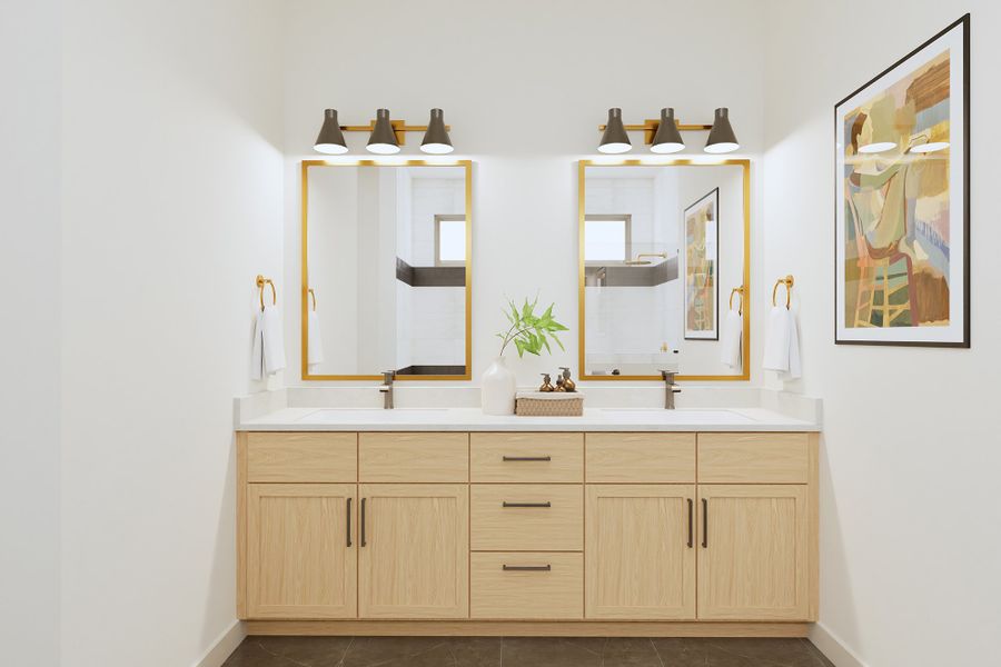 The Peony - Owner's Bath