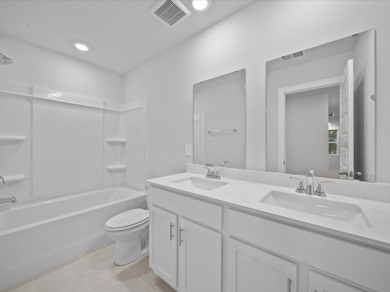 Furnished interior view inside a new home in Maxwell Commons, Easley (Image 6).