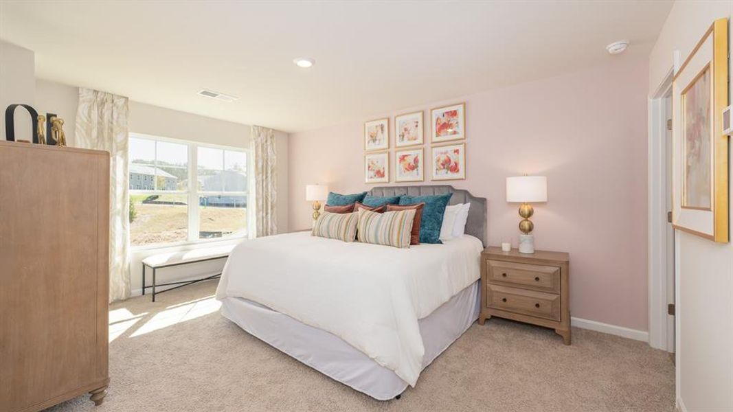 Furnished interior view inside a new home in Young's Crossing, Stone Mountain (Image 15).