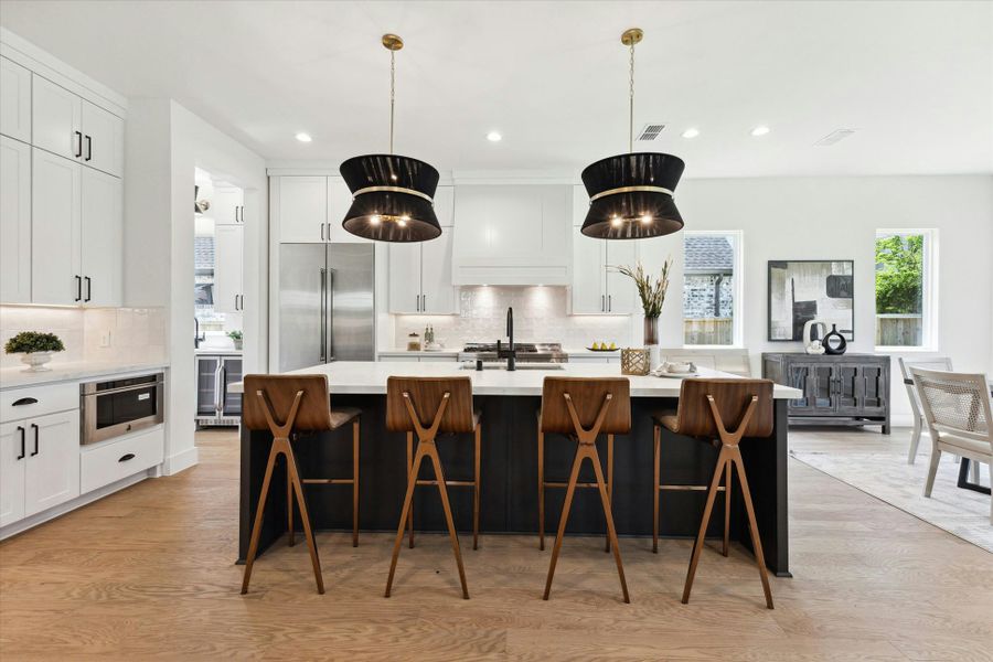 Furnished interior view inside a new home in , Houston (Image 3).