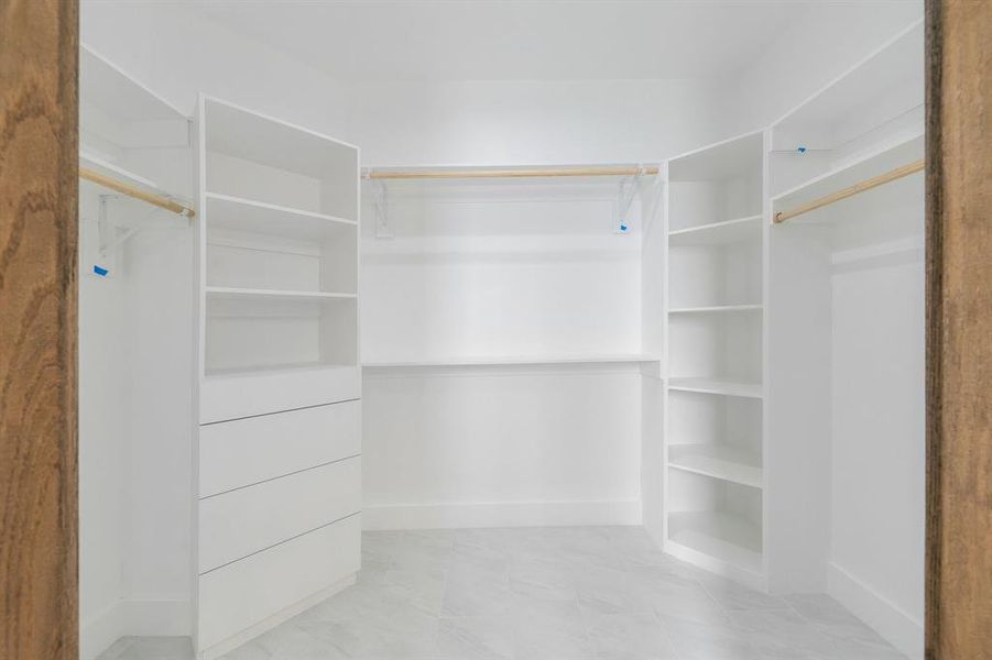 View of spacious closet View of spacious closet