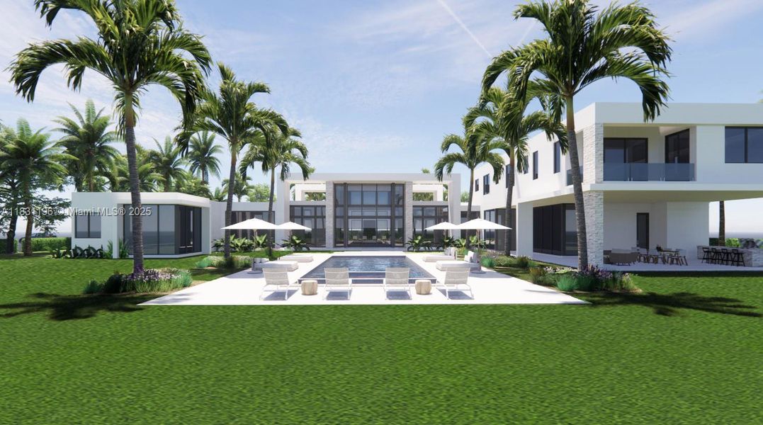 Exterior details and patio area of a home in , Southwest Ranches (Image 4). Exterior details and patio area of a home in , Southwest Ranches (Image 4).