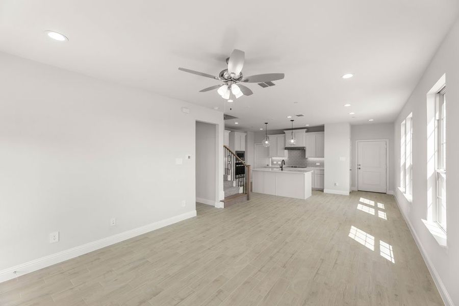 Representative exterior photo of a completed home built from the Palestine by Impression Homes in Main Street Village, Mansfield, TX (Image 13). Representative exterior photo of a completed home built from the Palestine by Impression Homes in Main Street Village, Mansfield, TX (Image 13).