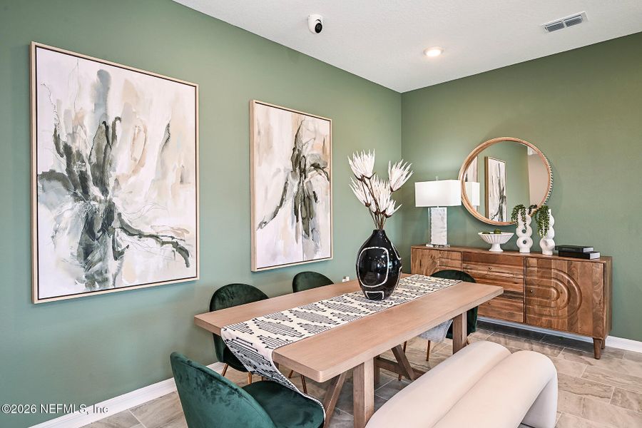 Furnished interior view inside a new home in , St. Augustine (Image 8).