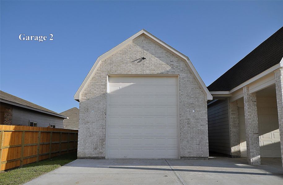 Front exterior of a new home in , League City, TX, highlighting curb appeal (Image 24).