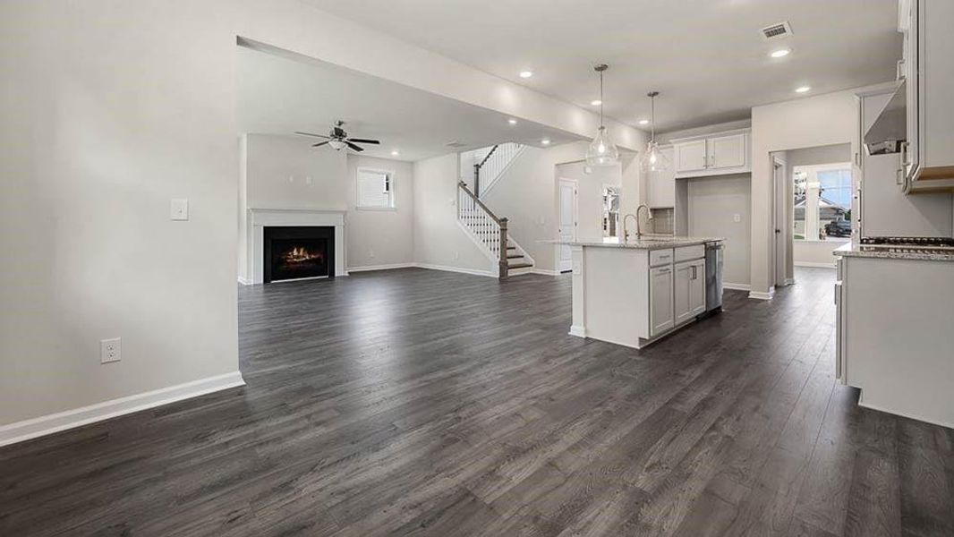 Spacious, unfurnished interior of a new home in Stratford Hills, Ball Ground (Image 15). Spacious, unfurnished interior of a new home in Stratford Hills, Ball Ground (Image 15).