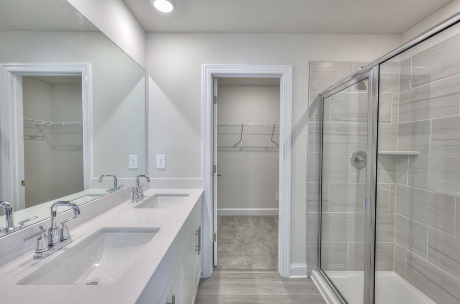 Furnished interior view inside a new home in Crestview - Ridge Series, Hermitage (Image 4).