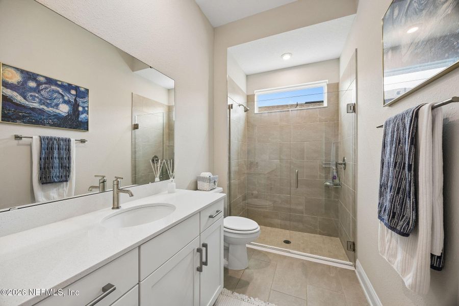 Furnished interior view inside a new home in RiverTown, St. Johns (Image 11).