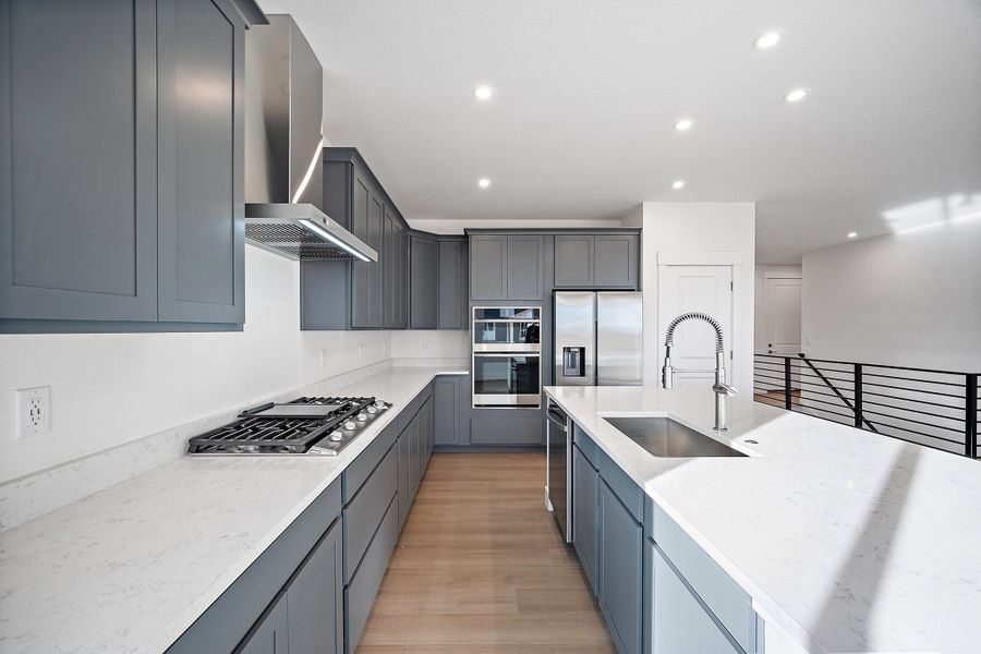 Furnished interior view inside a new home in Jackson Creek, Monument (Image 7).
