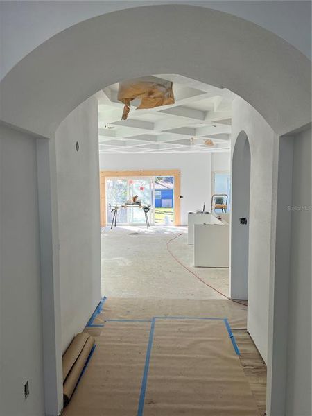 In-progress construction of a new home in , Crystal Beach, FL (Image 5). In-progress construction of a new home in , Crystal Beach, FL (Image 5).