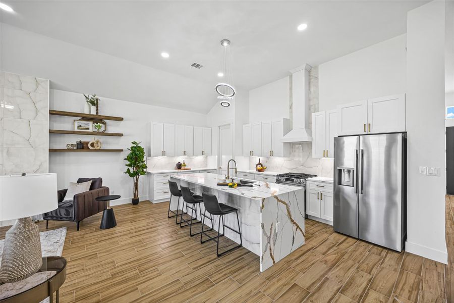 Furnished interior view inside a new home in , Dayton (Image 18).