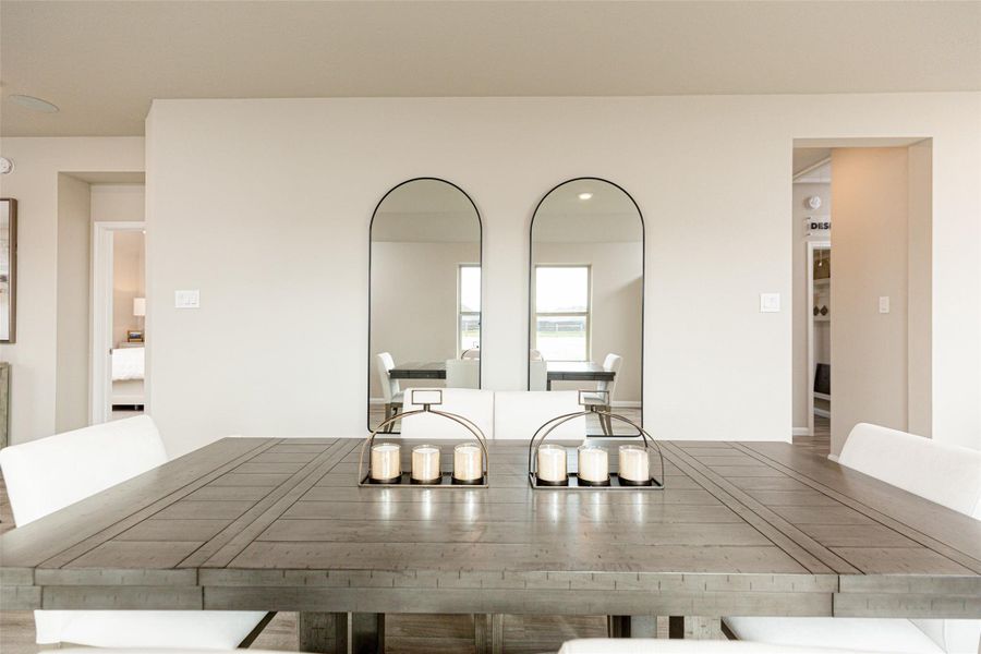 Furnished interior view inside a new home in Montgomery Ridge: Landmark Collection, Montgomery (Image 6).