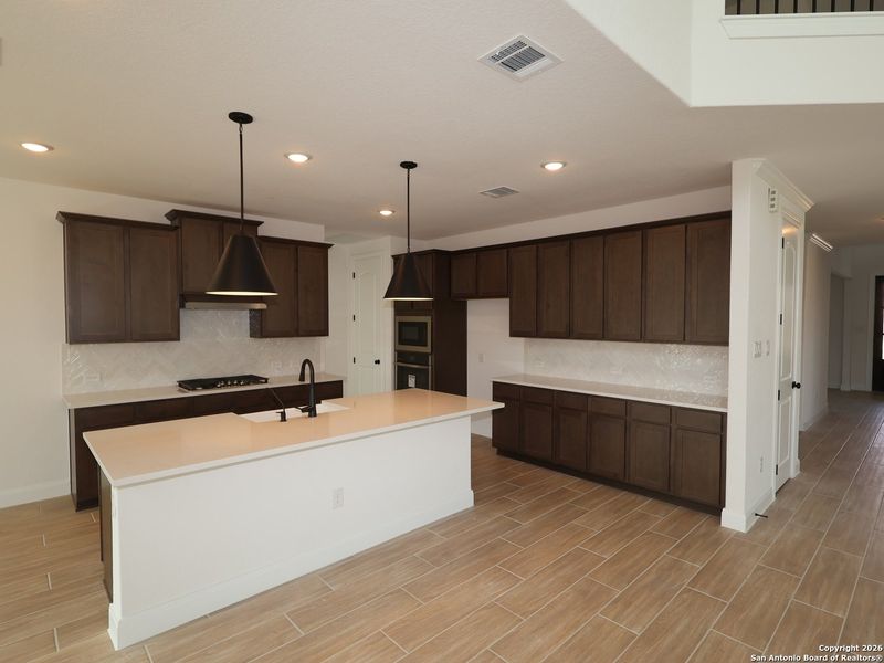 Furnished interior view inside a new home in Everly Estates, San Antonio (Image 5).