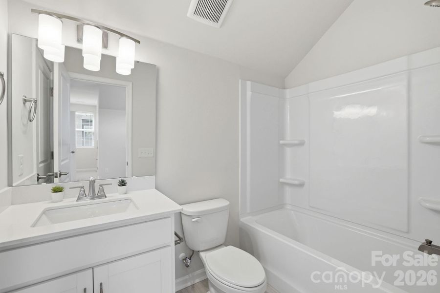 Furnished interior view inside a new home in , Charlotte (Image 10).