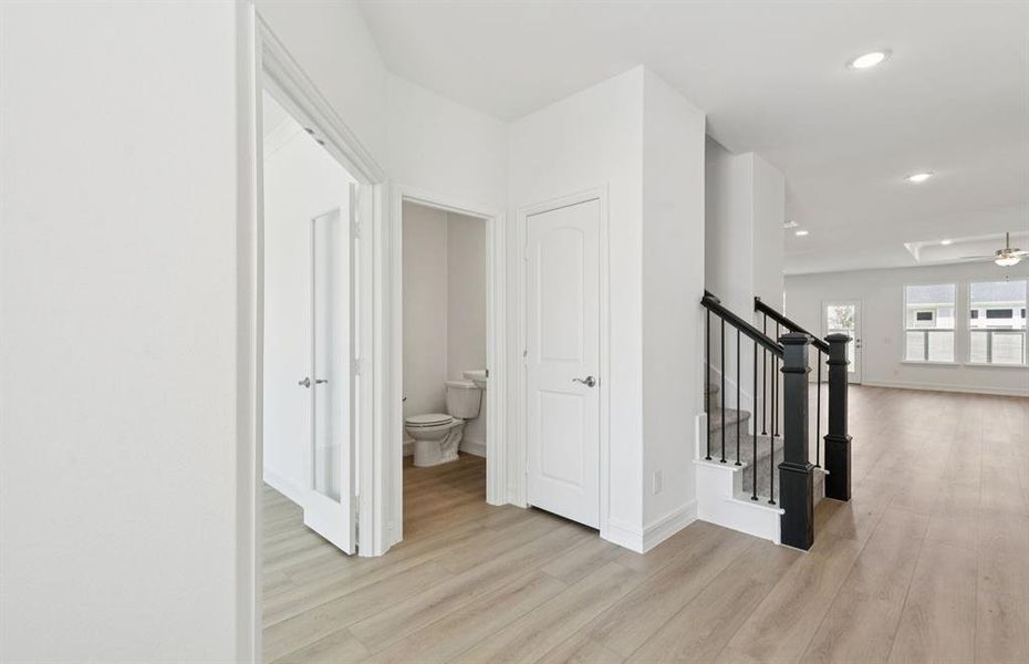 Welcoming entry into home