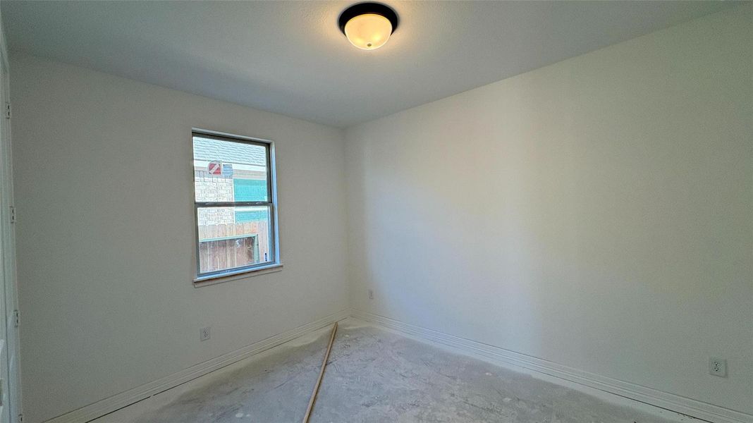 Actual progress of your home.