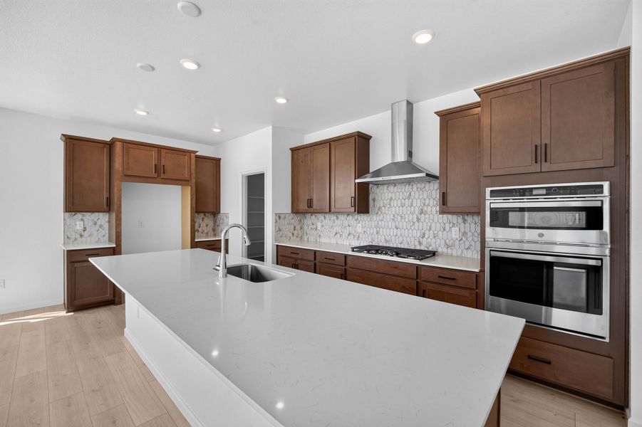Furnished interior view inside a new home in Macanta, Castle Rock (Image 4).