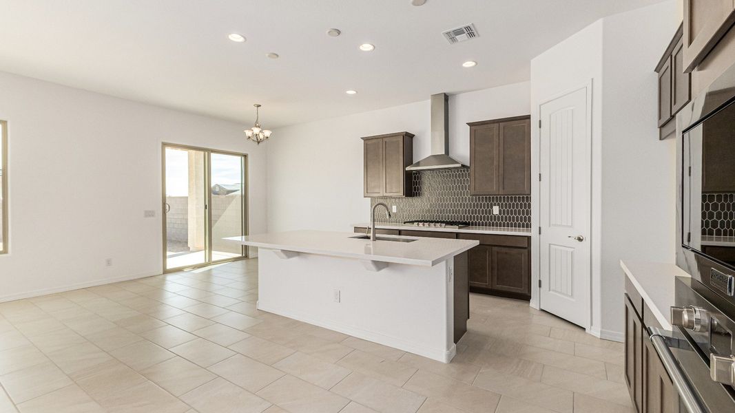Furnished interior view inside a new home in Sycamore Farms, Surprise (Image 6).