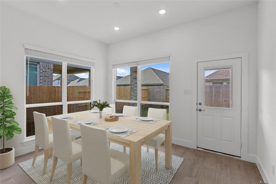 Furnished interior view inside a new home in Emory Glen, Magnolia (Image 11).