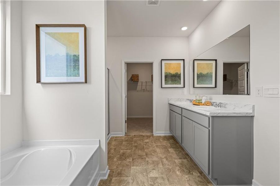 Furnished interior view inside a new home in , Buckhead (Image 16).