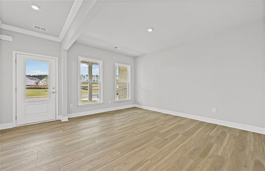 Spacious, unfurnished interior of a new home in Anderson Point Estates, McDonough (Image 23). Spacious, unfurnished interior of a new home in Anderson Point Estates, McDonough (Image 23).