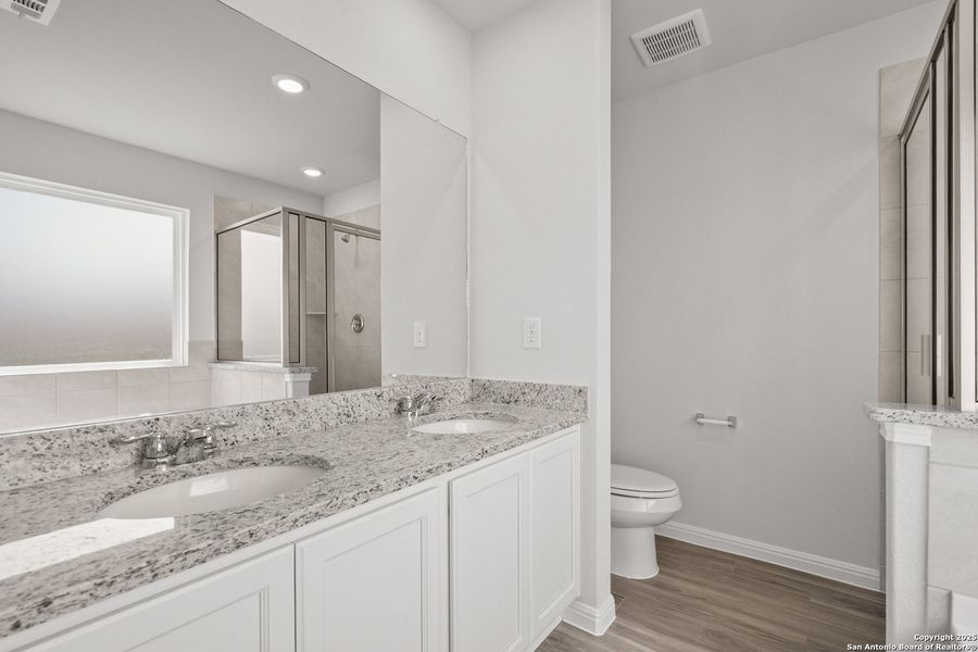 Furnished interior view inside a new home in Timber Creek, San Antonio (Image 8).