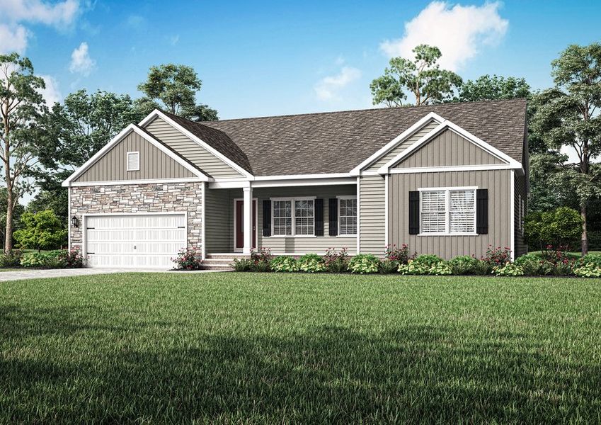 The Marie floor plan