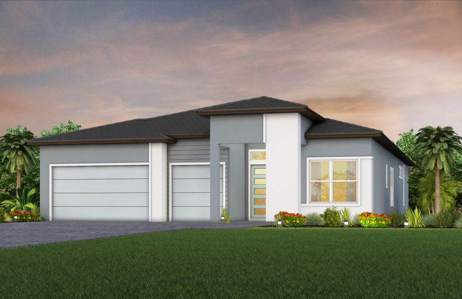 Representative exterior photo of a completed home built from the Layton by Del Webb in Explore Verona, Dade City, FL (Image 18). Representative exterior photo of a completed home built from the Layton by Del Webb in Explore Verona, Dade City, FL (Image 18).