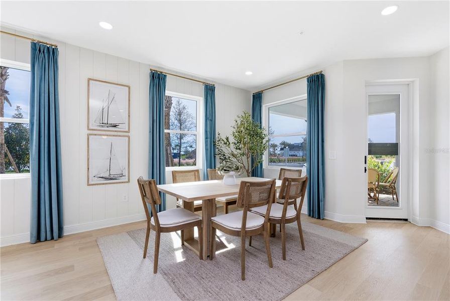 Furnished interior view inside a new home in Palmera at Wellen Park, Venice (Image 14).