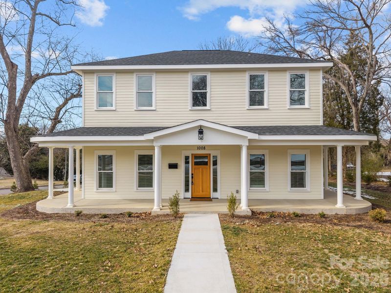 Front exterior of a new home in , Salisbury, NC, highlighting curb appeal (Image 23).