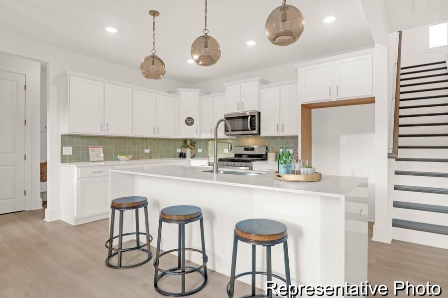 Furnished interior view inside a new home in Homecoming, Ravenel (Image 3).