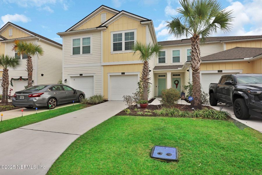 Front exterior of a new home in , St. Augustine, FL, highlighting curb appeal (Image 2). Front exterior of a new home in , St. Augustine, FL, highlighting curb appeal (Image 2).