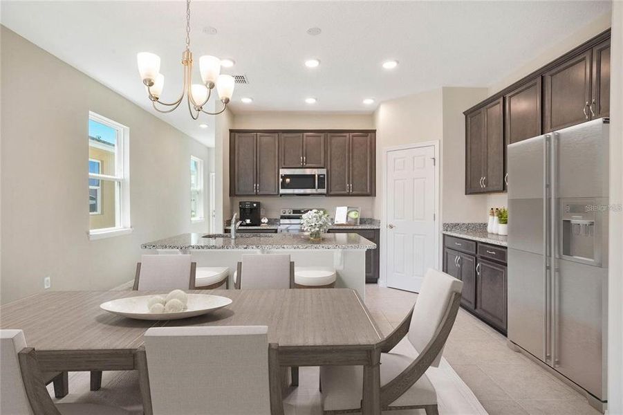 Furnished interior view inside a new home in Watermark, Cocoa (Image 8).