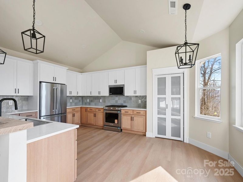 Furnished interior view inside a new home in , Hendersonville (Image 13).