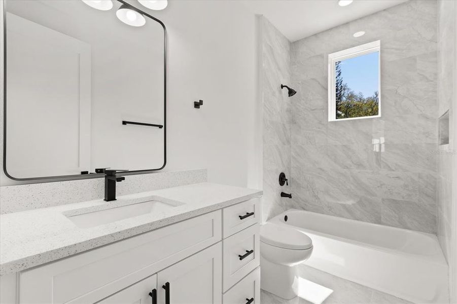 Furnished interior view inside a new home in , Orlando (Image 15).