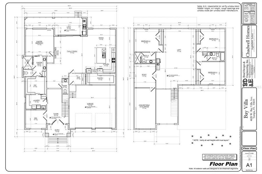 2D floor plan layout of this home in , Tampa, FL (Image 6).