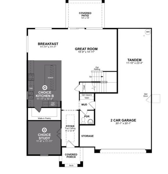 2D floor plan layout of this home in Tirreno at IronWing, Litchfield Park, AZ (Image 3). 2D floor plan layout of this home in Tirreno at IronWing, Litchfield Park, AZ (Image 3).