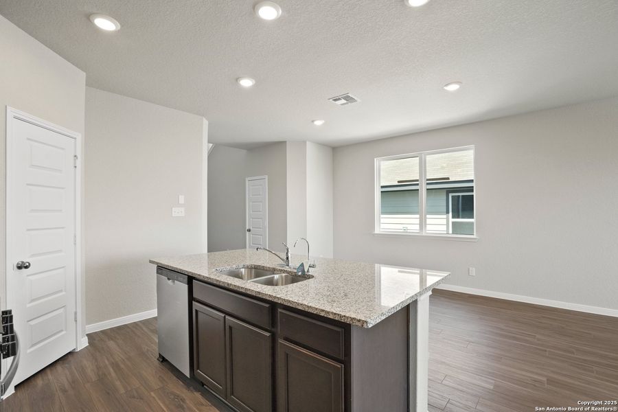Furnished interior view inside a new home in Hickory Ridge, Elmendorf (Image 5). Furnished interior view inside a new home in Hickory Ridge, Elmendorf (Image 5).