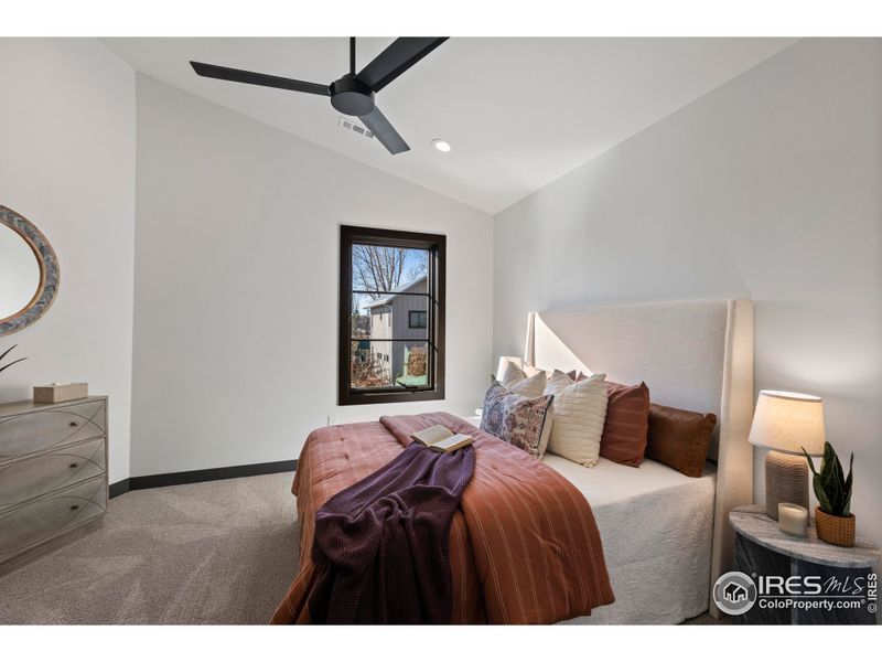 Furnished interior view inside a new home in , Fort Collins (Image 32).