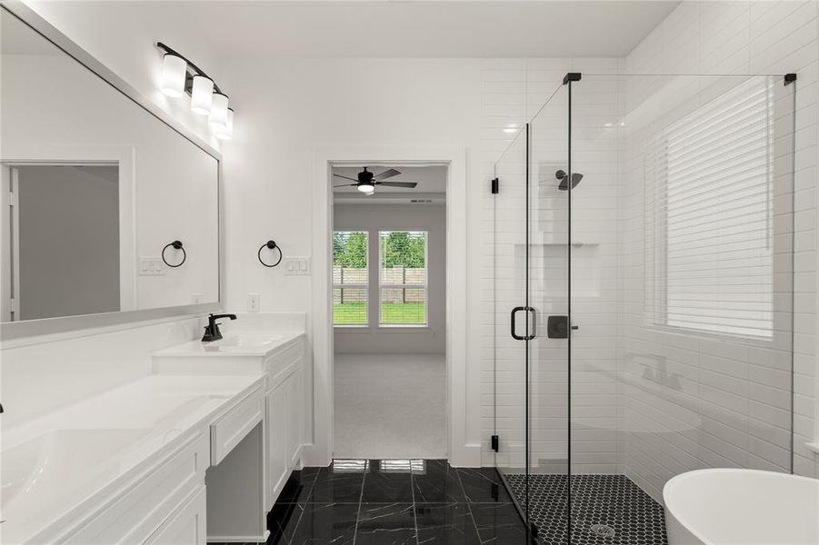 Furnished interior view inside a new home in Brookfield, Melissa (Image 15). Furnished interior view inside a new home in Brookfield, Melissa (Image 15).