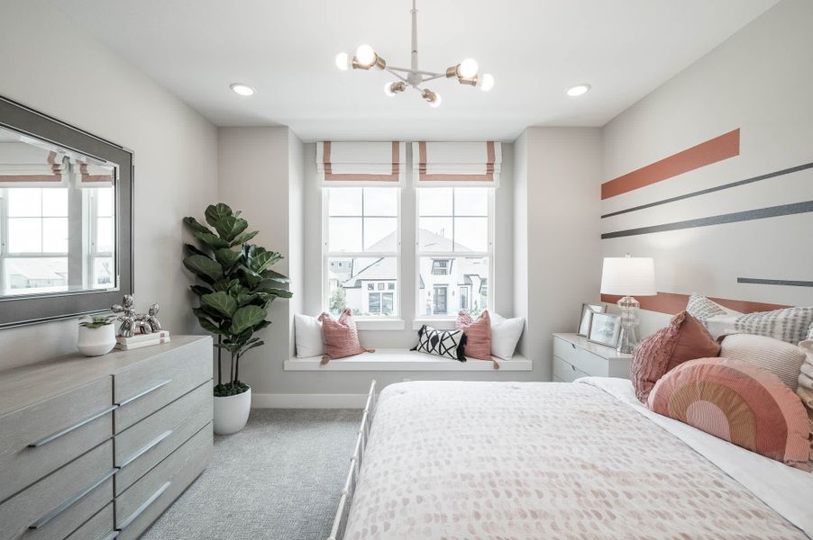 Representative furnished interior of a home built from the Casoria by Tri Pointe Homes in The Estates at James Lane, Fulshear (Image 52).