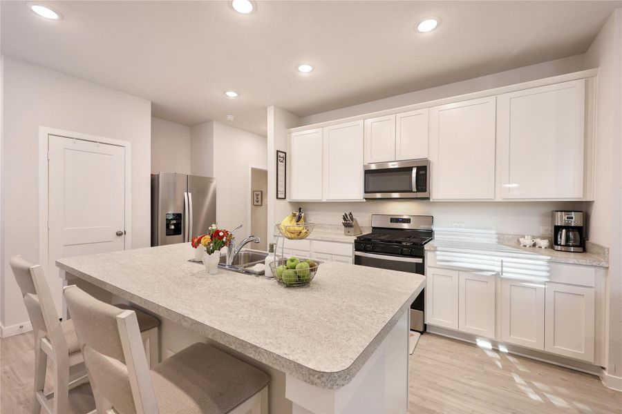 Furnished interior view inside a new home in , Porter (Image 5).