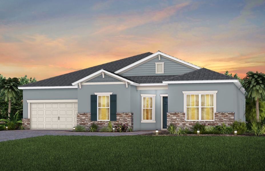 Exterior C2 with optional stone