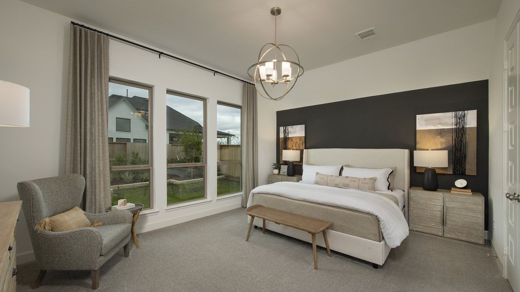 Furnished interior view inside a new home in Candela, Richmond (Image 48).